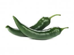 Zelené chilli papričky - feferonky